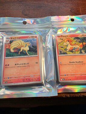 1-JAPANESE AND 1-POKEMON COLLECTORS TRADING CARDS SLABBED